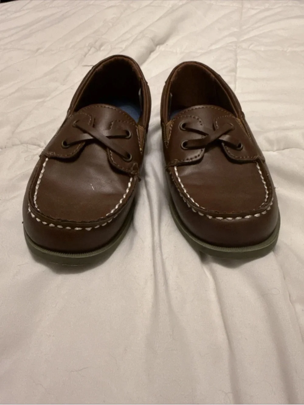 Carter's Brown Moccasin-Style Slip-Ons for Kids NWOT